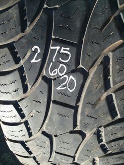 275 60 20 one good Cooper truck tire