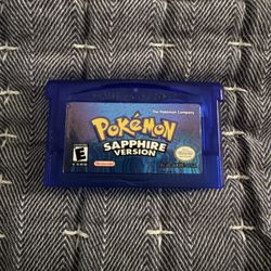 Pokémon Sapphire Gameboy Advanced