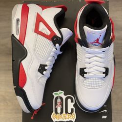 Jordan 4 Red Cement
