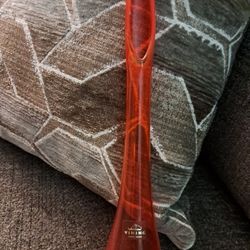 Orange/red Vase 1960s 