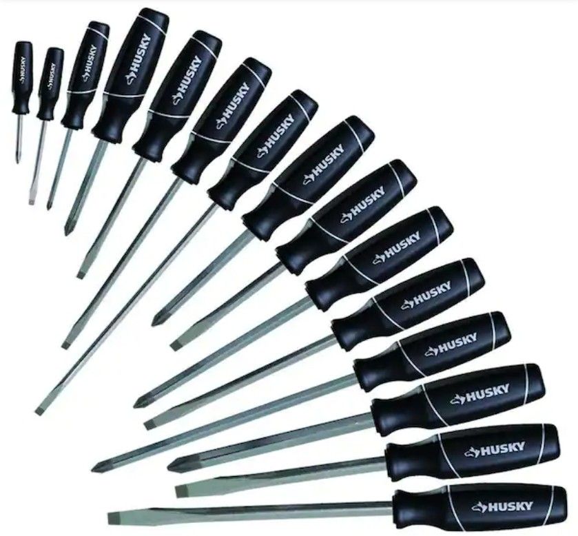 Screwdriver Set (15-Piece)

(480)


