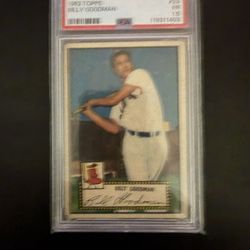1952 Topps Billy Goodman PSA 1.5