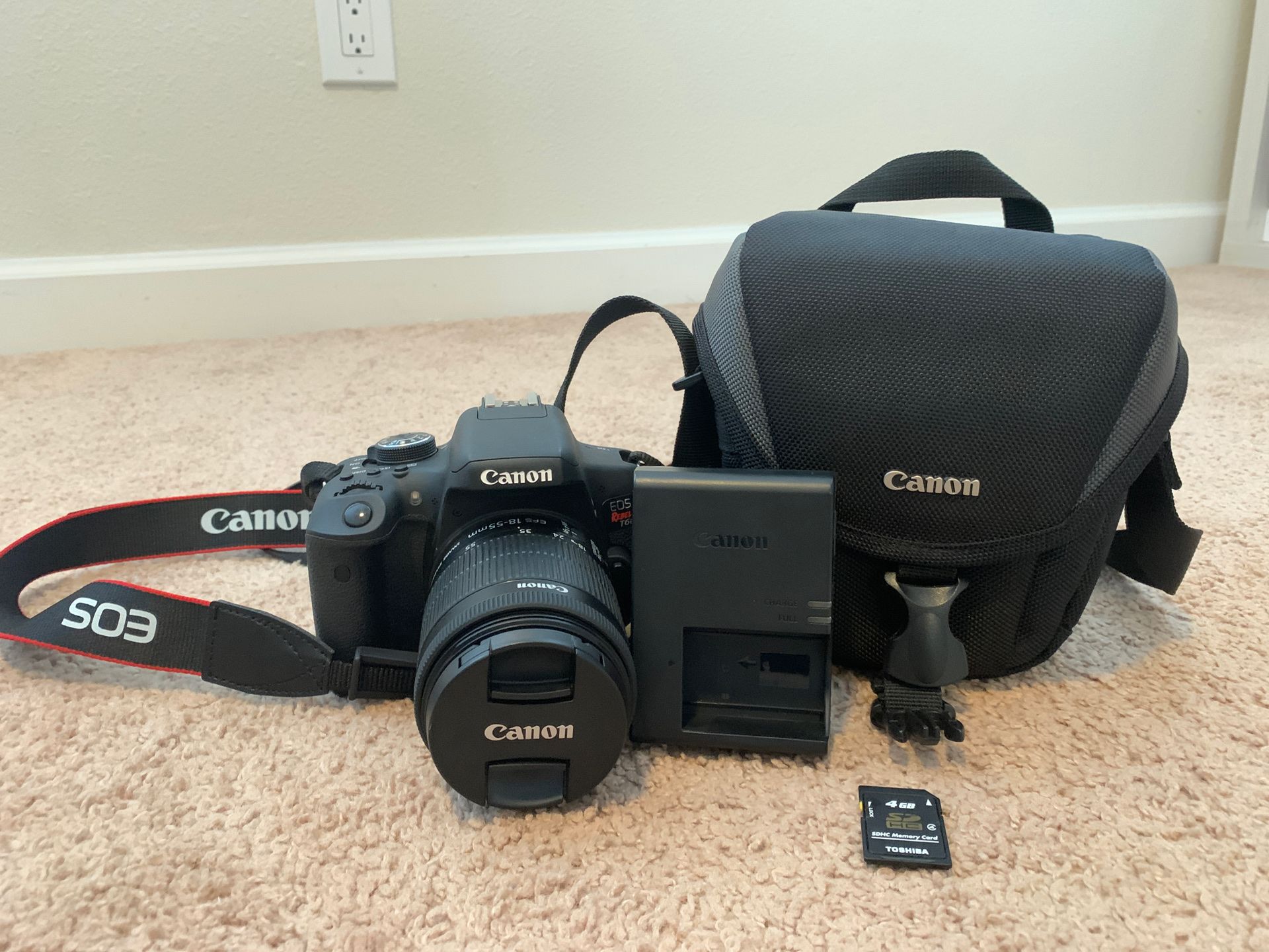 Canon EOS Rebel T6i digital SLR