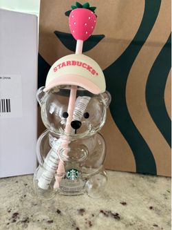 New strawberry bear cup