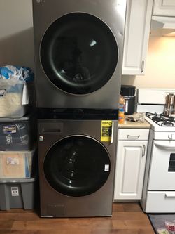 LG stackable washer and dryer