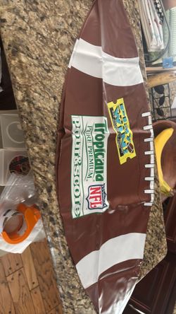 New 34” Inflatable Tropicana Football