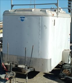 Trailer with contents