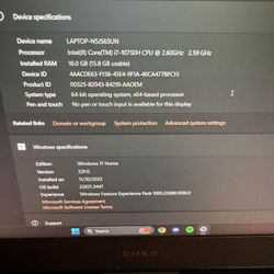 Gaming Laptop Hp Omen It has a rtx 2060