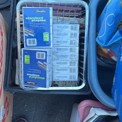 Boxes Of Standers Staples 
