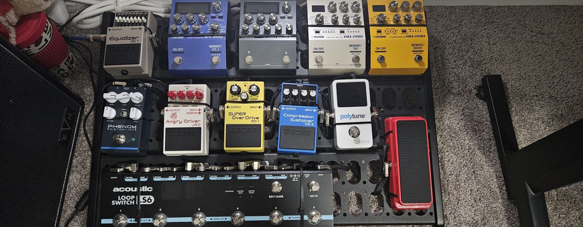 Guitar Pedals With BOARD