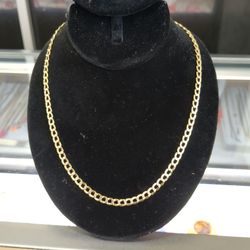 10k Gold Necklace 10.7 Grams 22 Long Layway Available 10% Down If You Interested Please Ask For Maribel Thank You 