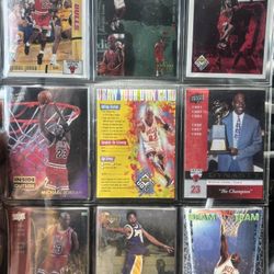 8 jordan Cards 1 Kobe Lot