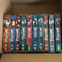 Smallville Seasons 1 through 10 Pre-owned DVDs