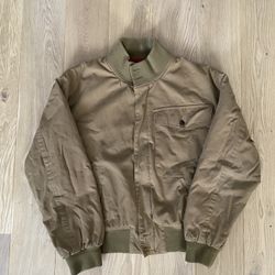 Vintage Nautica Bomber Jacket Brown