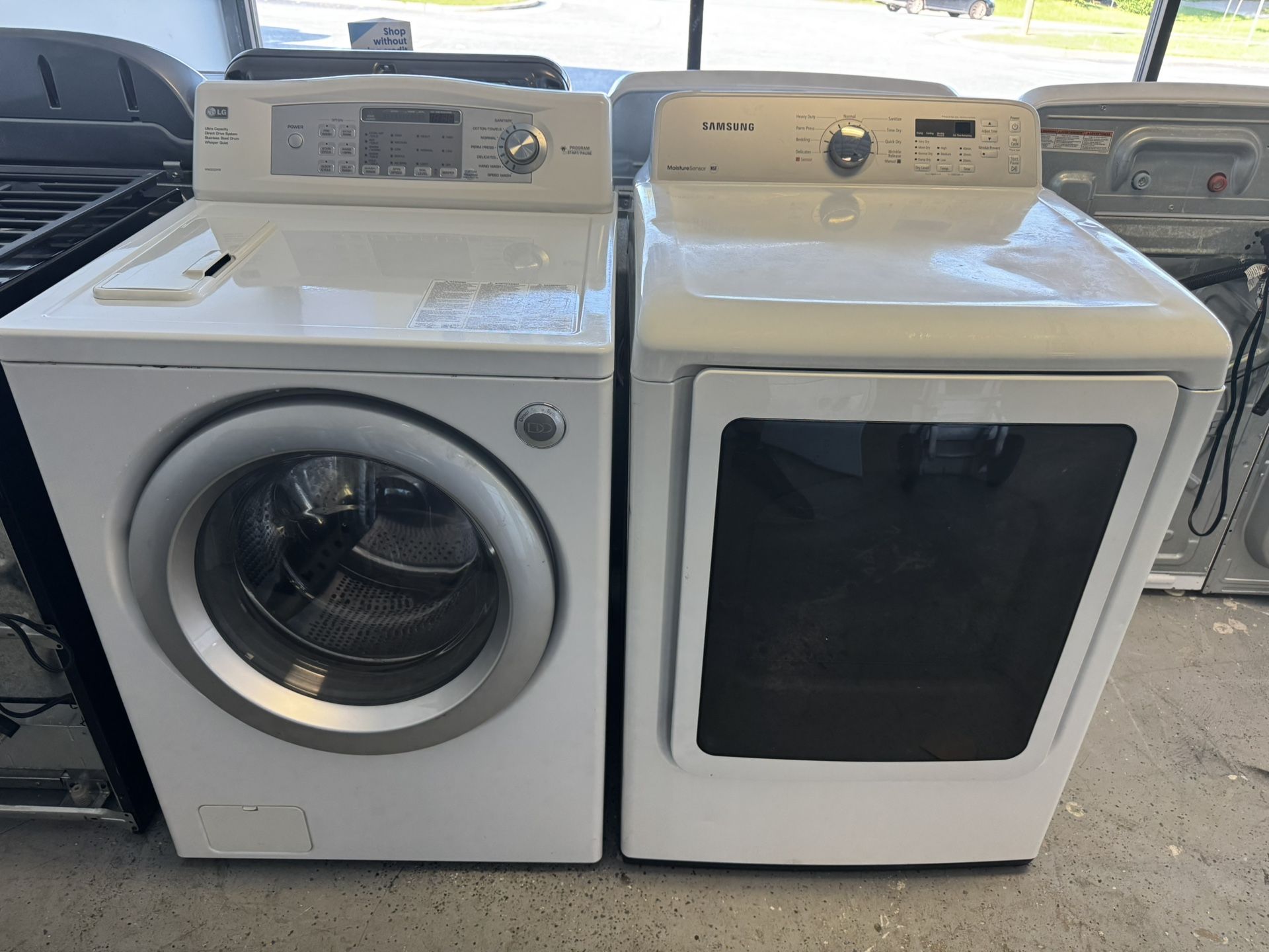 Washer And Dryer