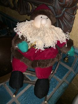 Santa in Rocking Chair