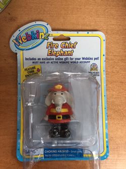 Web Kinz Fire Chief. NEW