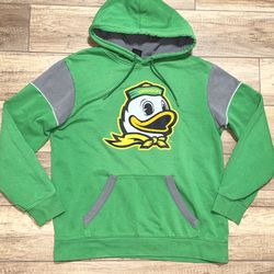 Oregon Ducks UO Captivating Ducks of a Feather Green Sweatshirt Hoodie Mens M