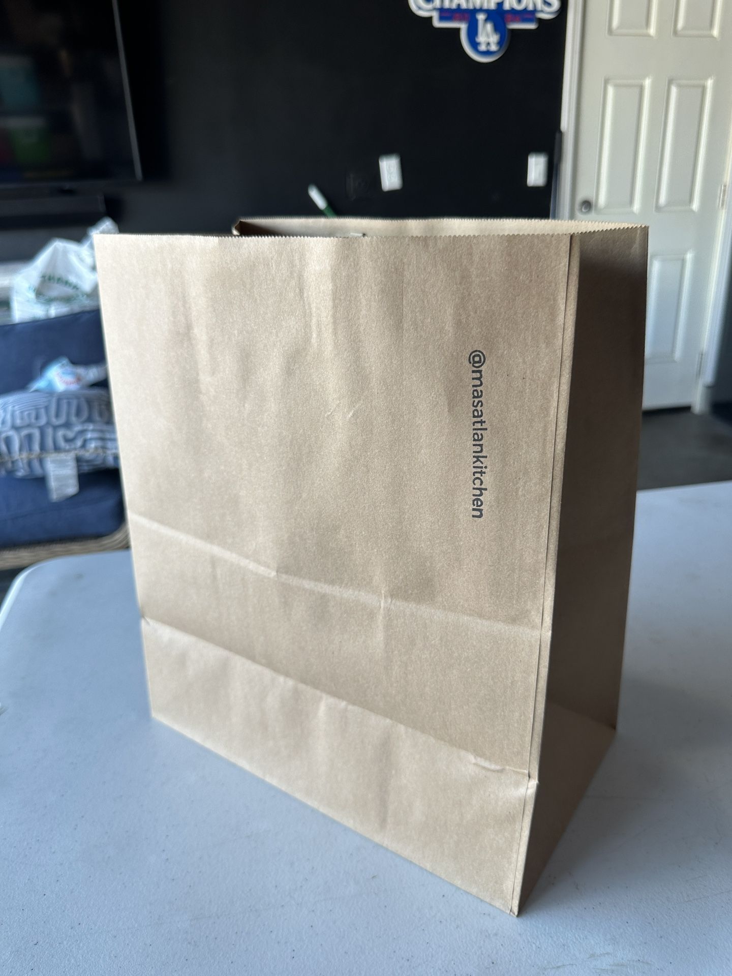 Kraft Flat Handle Grocery Bag (450 Bags)