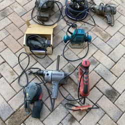 Porter cable , Craftsman, Skil, Makita,  Power Tools(Lot of 7)