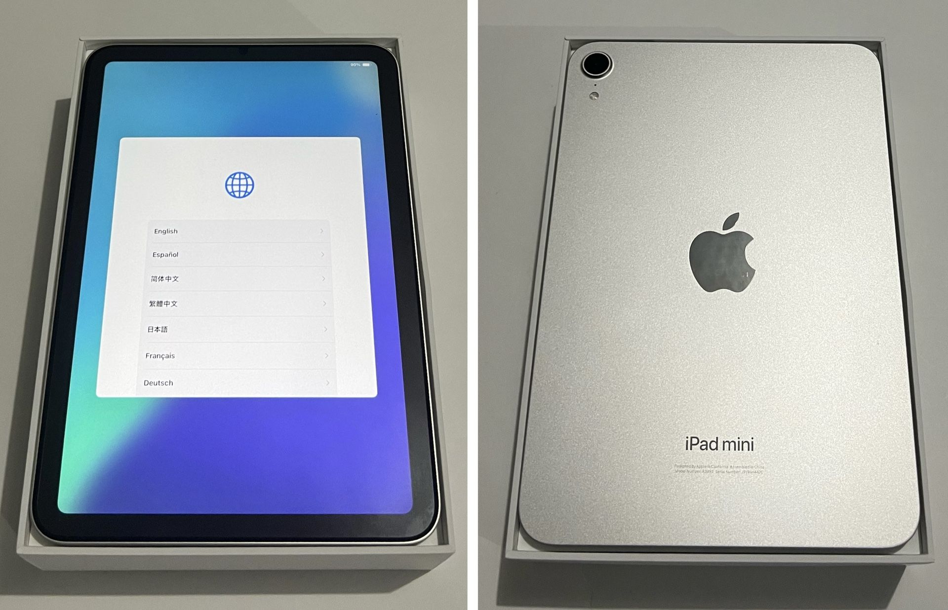 Apple iPad mini (A17 Pro chip) Built for Apple Intelligence Wi-Fi 128GB Starlight. $300
