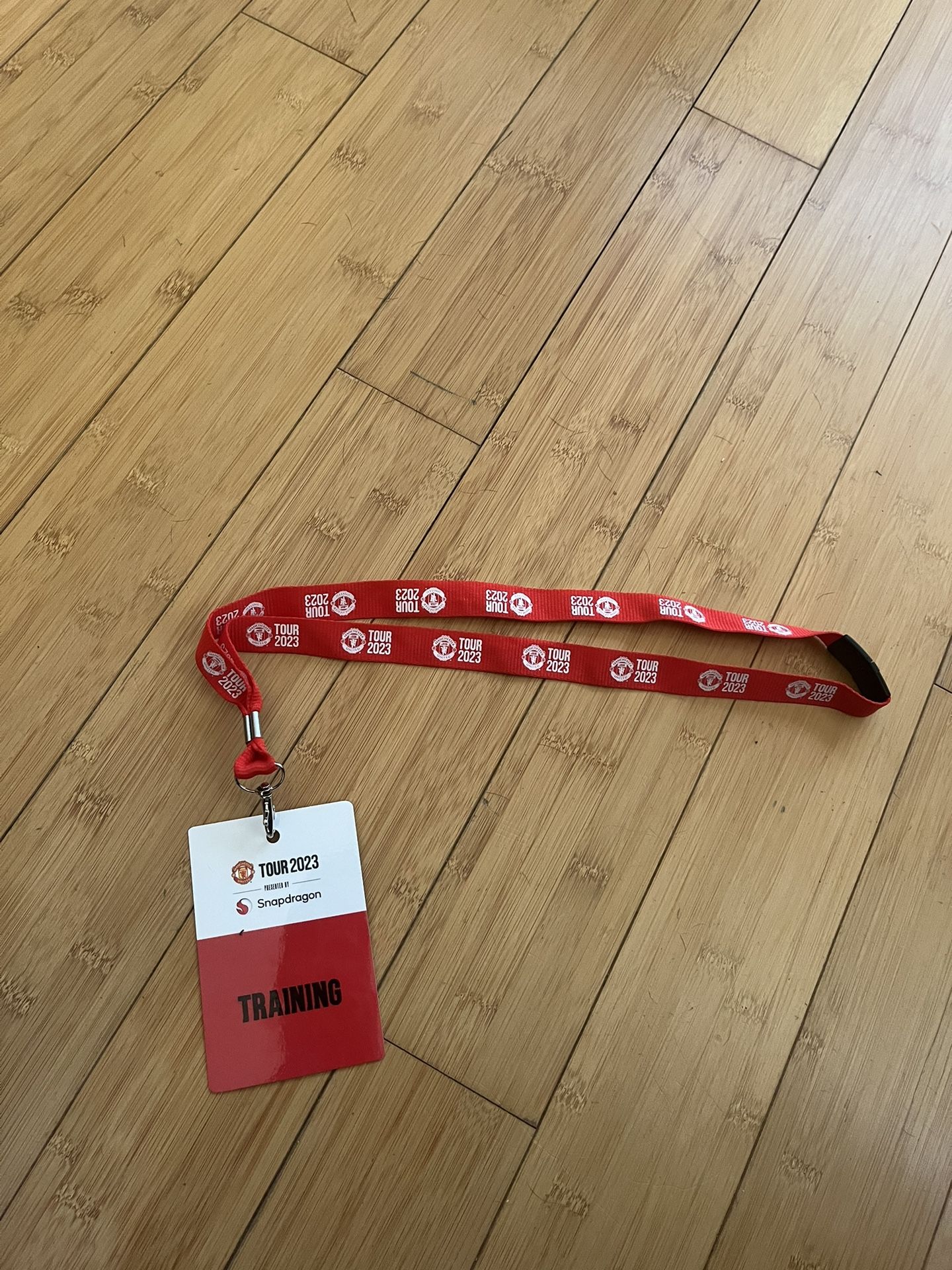 Manchester United Tour 2023 Training Lanyard