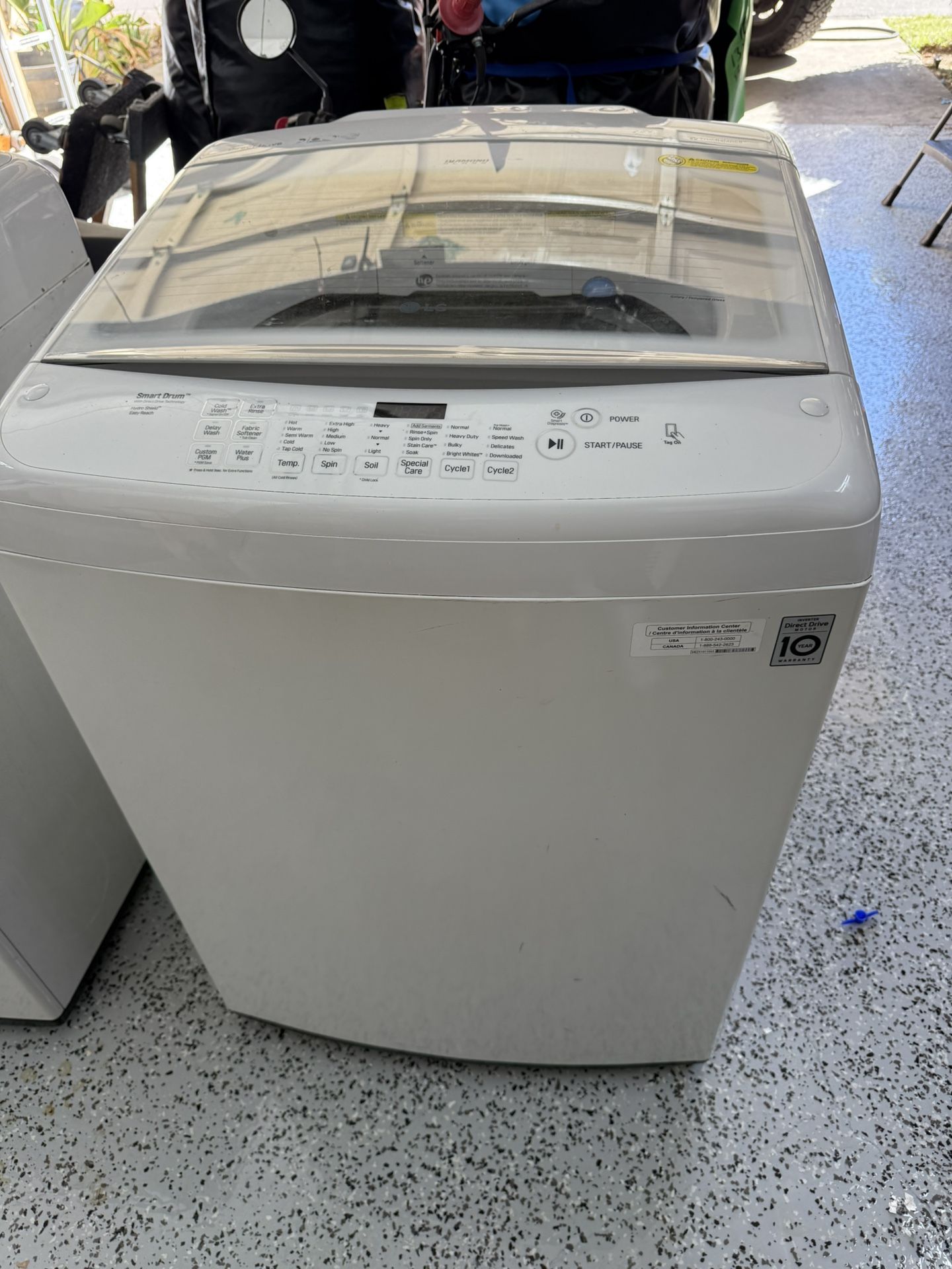 LG washer And Dryer