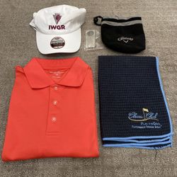 Golf Clothing & Accessories Bundle