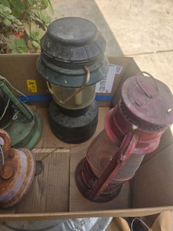 Old lanterns 15 each or all for 40