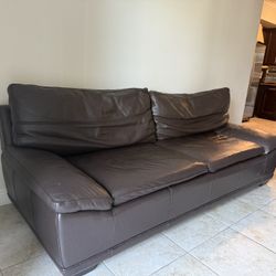 Bernhardt Leather Couches