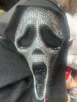 Bling ghost face