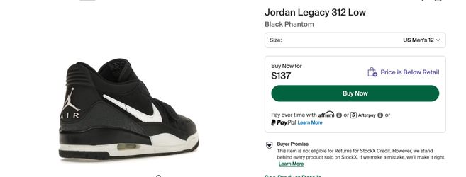 Jordan Legacy 312 Low