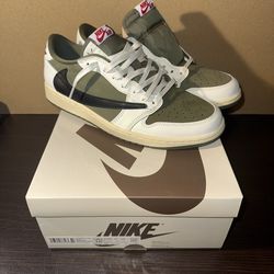 Jordan 1 Retro Low OH Travis Scott Medium Olive 10.5