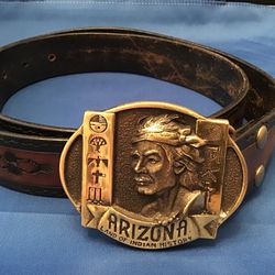 Arizona Indian History Belt