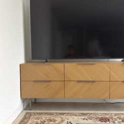 Wooden dresser 6 drawers / tv stand
