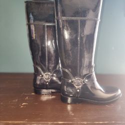 Michael Kors Black Rain Boots