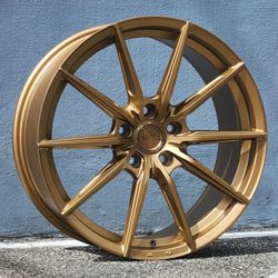 🔥 18” Matte Bronze Wheels – 5x114.3 🔥