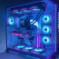 Pc Parts: Lianli Case, Lianli Aio, Lianli Strimmer, Lianli Uni Fans, 