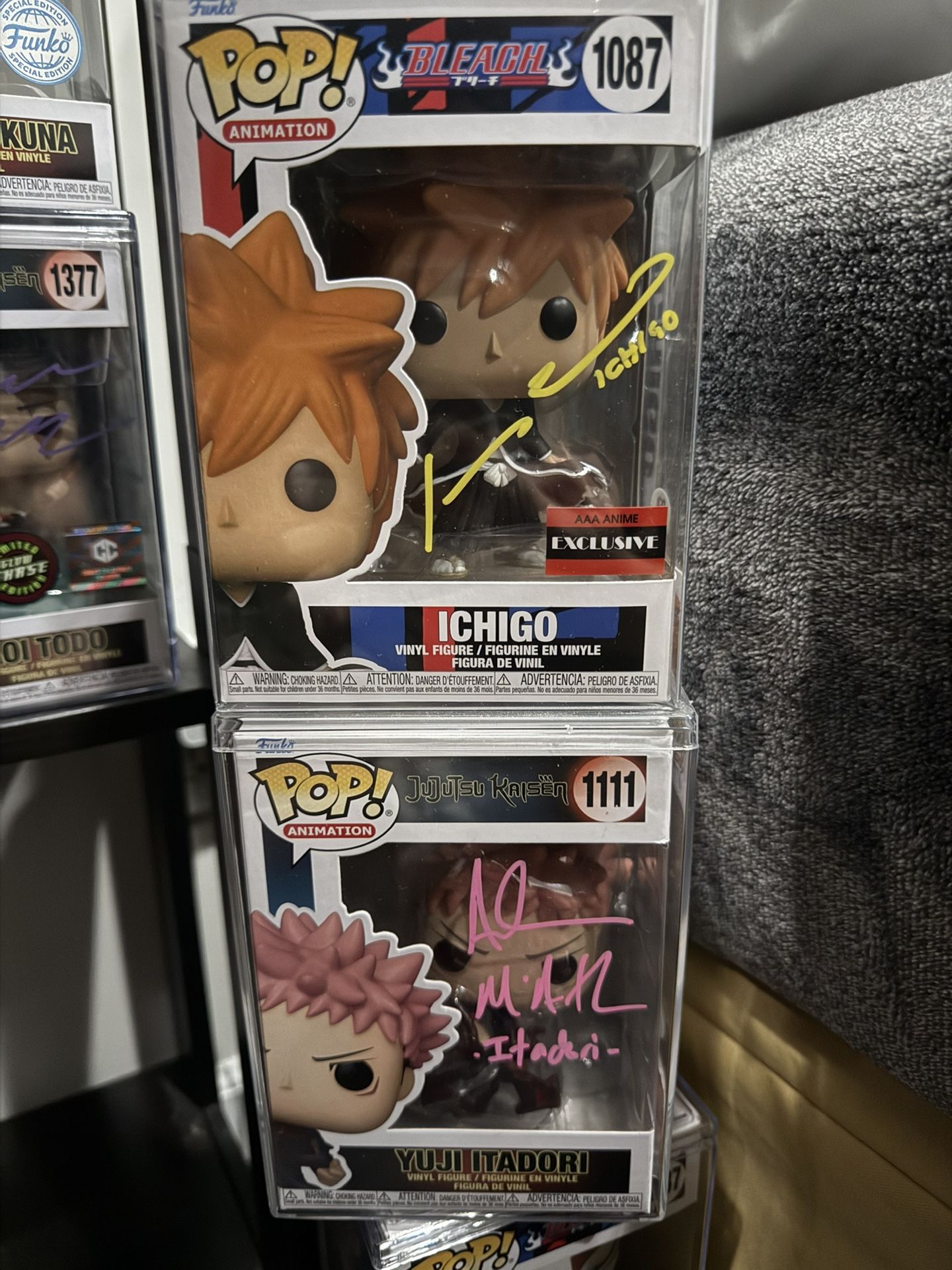 Signed Funkos