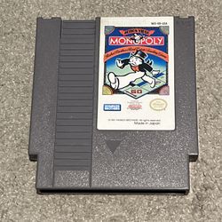 Monopoly Nintendo NES System Cartridge Game Tested