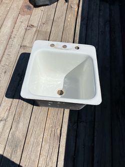 Sink- Porcelain Cast Iron