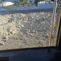 Clean Dirt With Natural Rock
