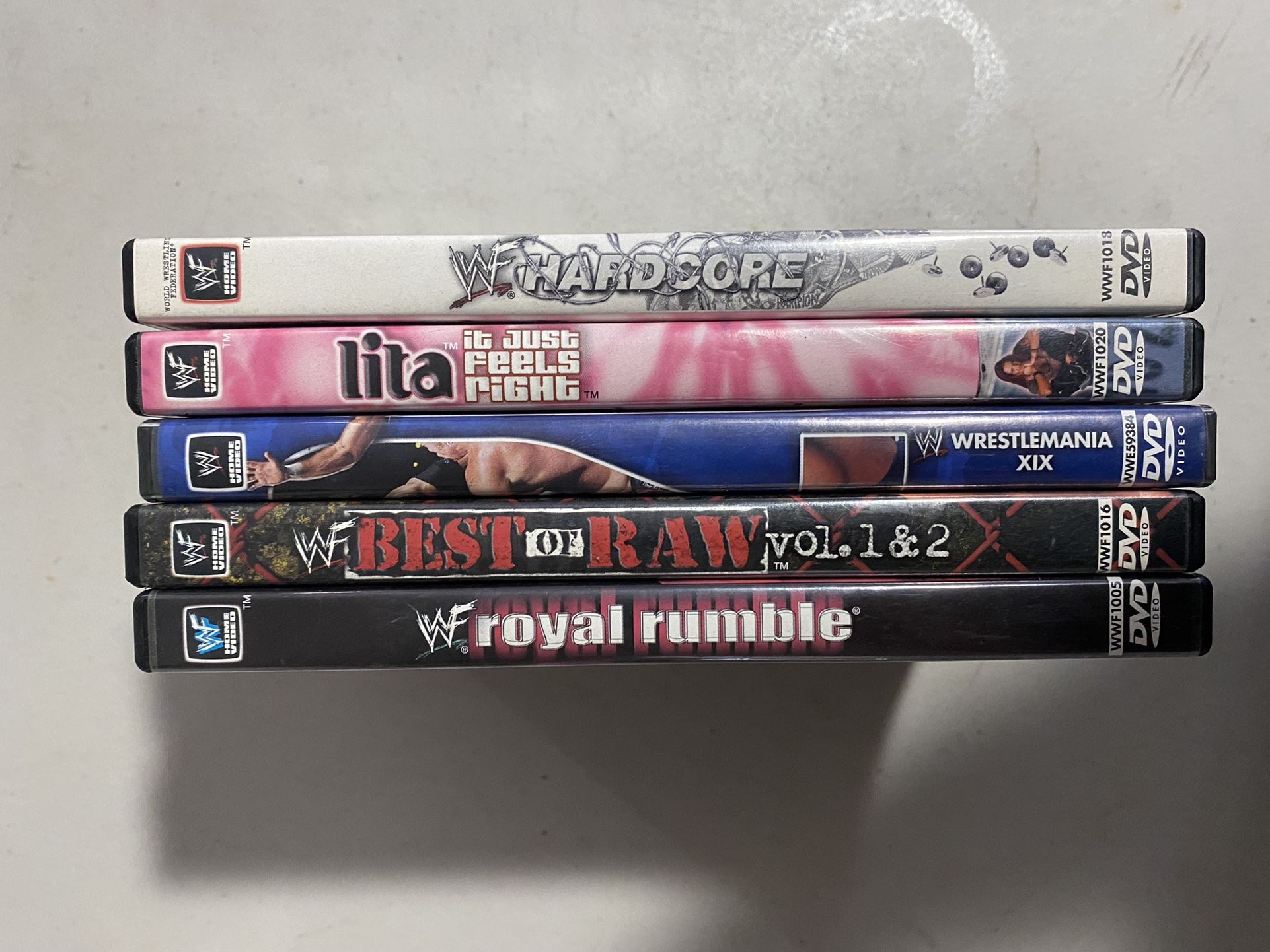 Wrestling DVD’s (Rare, Out Of Print)