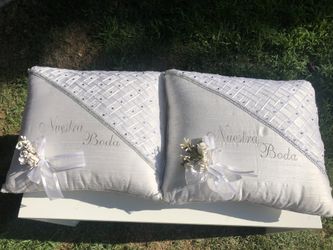 Nuestra Boda Almohadas / Wedding Pillows