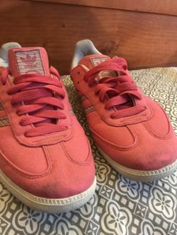 Pink Adidas samba