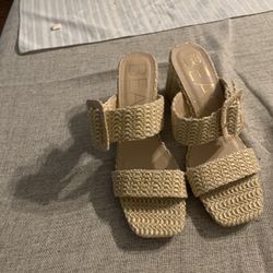 BEACH by Matisse Womens Lucy Block Casual Sandals Casual High Heel 3" & Up - Brown