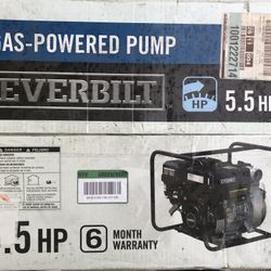EVERBILT 5.5 HP Gas-Powered Utility Pump