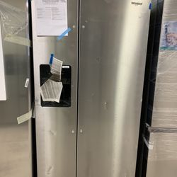 WHIRLPOOL SIDE BY SIDE DOOR REFRIGERATOR 
