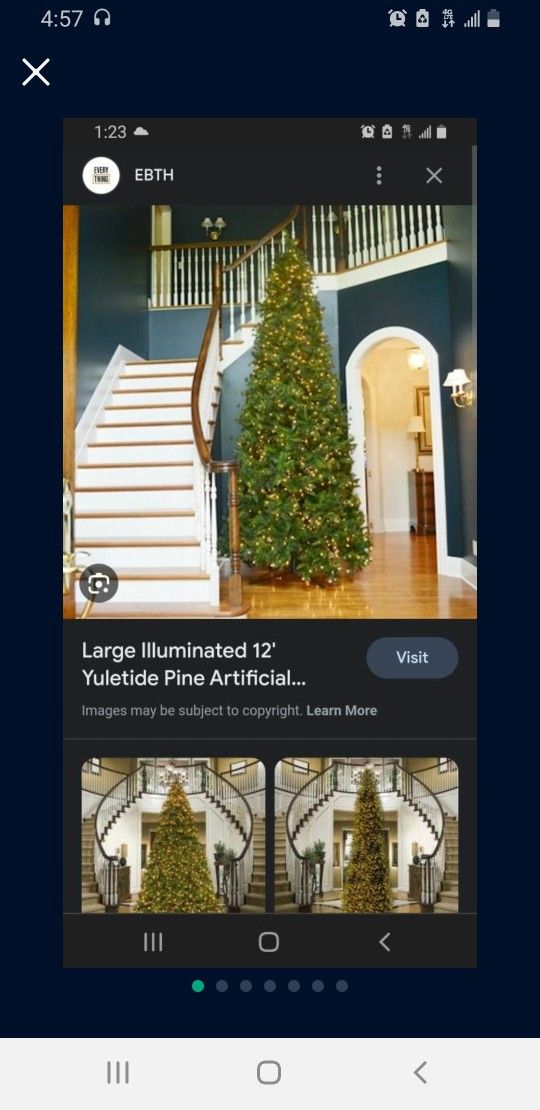 Yuletide Pine Tree Christmas Tree
