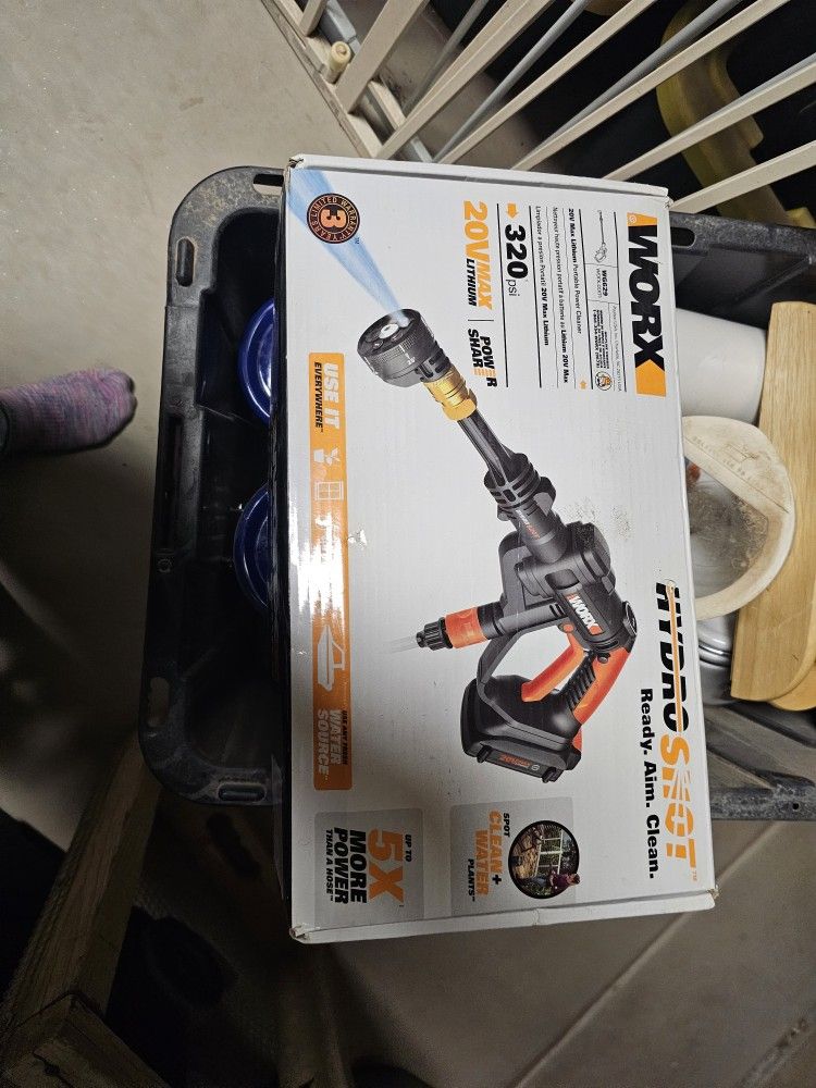 Worx Portable Power Cleaner 320 Psi.